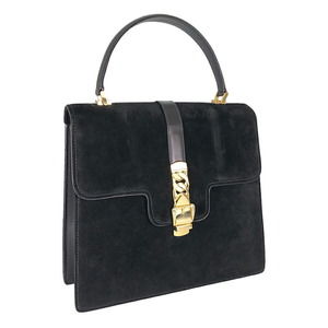 Gucci Handbag Suede skd